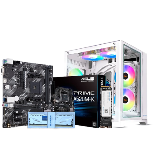 AMD 3000G with Radeon Graphics Gaming Desktop PC